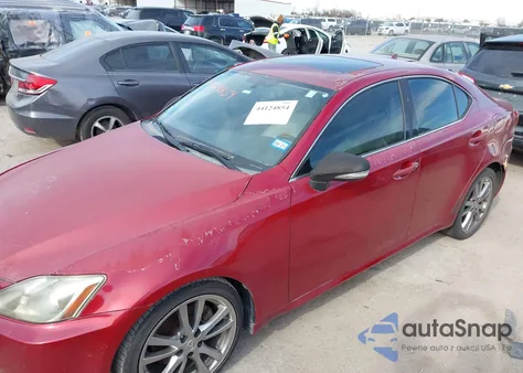 2009 Lexus Is 250 из США, поврежденный, VIN JTHBK262392087674